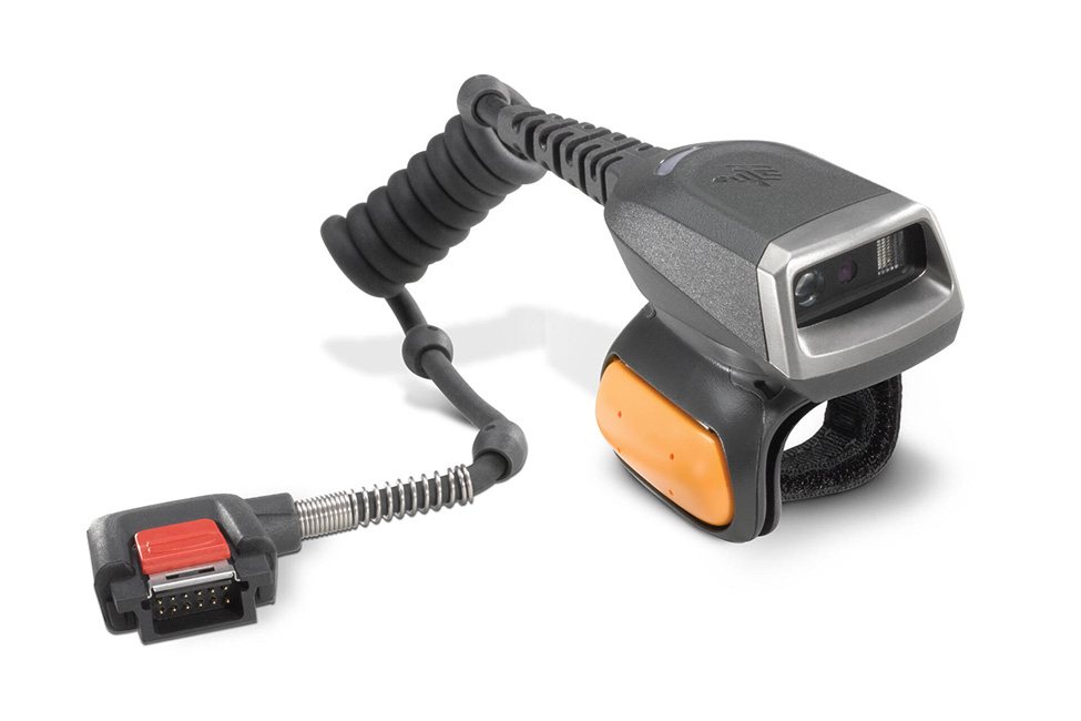 Motorola Symbol Zebra RS4000 1D Corded Ring Scanner RS4000-HPCSWR (Refurbished)